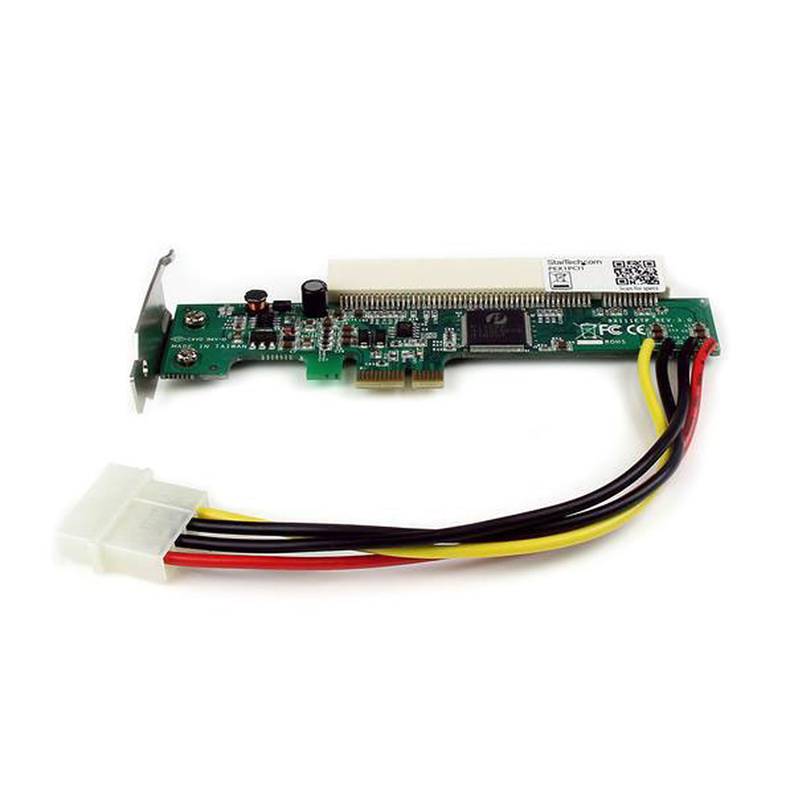 Adaptateur PCI Express vers PCI - Carte contrôleur StarTech - 4