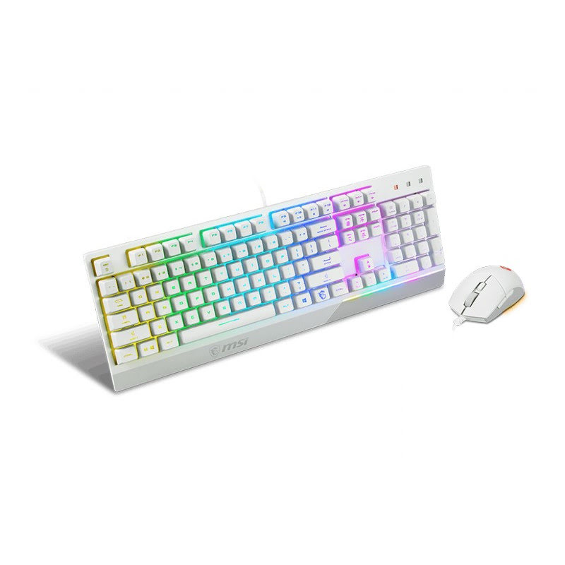 MSI Vigor GK30 COMBO WHITE - Pack Clavier/Souris - grosbill-pro.com - 2