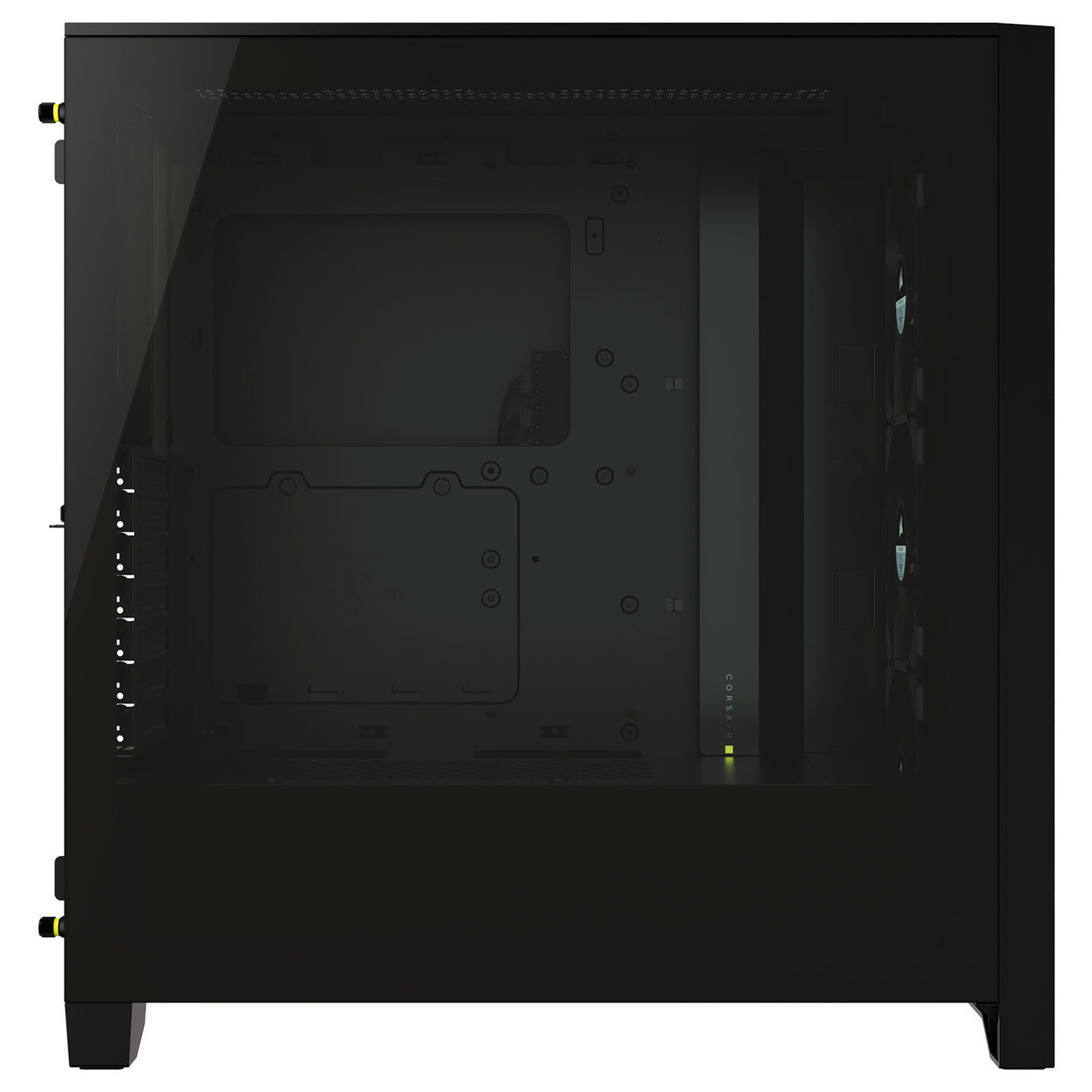 Corsair iCUE 4000X RGB Tempered Black Noir - Boîtier PC Corsair - 3