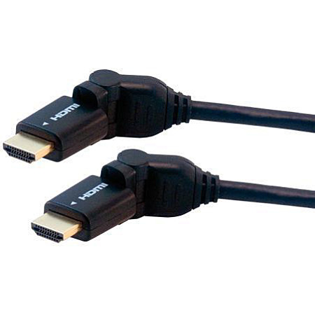 Câble HDMI orientable haute vitesse 3D avec Ethern#