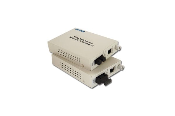 Grosbill Pro Convertisseur fibre optique/RJ45 - 100FX SC Monomode (895730) - Achat / Vente Réseau divers sur grosbill-pro.com - 1