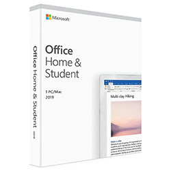 image produit Microsoft Office Famille/Etudiant 2019 - COEM Grosbill