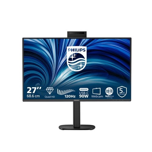 Philips 27B2U3601H/00 27 inch USB C webcam Quad