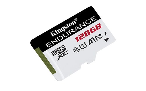 Grosbill Carte mémoire Kingston 128GBmicroSDXC Endurance 95R/45W UHS-I