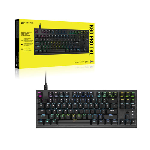 Corsair K60 Pro TKL - Clavier PC Corsair - grosbill-pro.com - 1