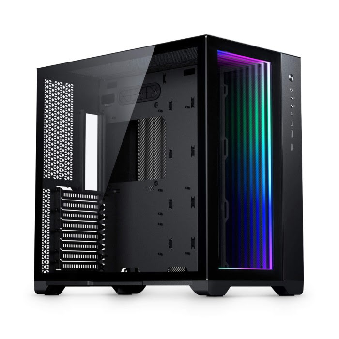 Magnium Gear Neo Qube 2 Infinity RGB TG Noir Noir - Boîtier PC - 0