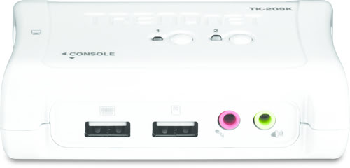 TK-209K - KVM Commut. 2 ports USB + Audio (+cable) - Commutateur - 0