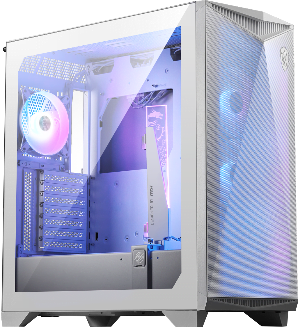 Grosbill Boîtier PC MSI MPG GUNGNIR 300R AIRFLOW WHITE - MT/Ss Alim/E-ATX