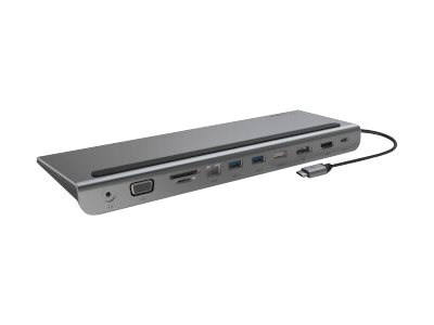 USB-C 11 Ports - Jack/VGA/SD/RJ45/USB/DP/HDMI/PwD