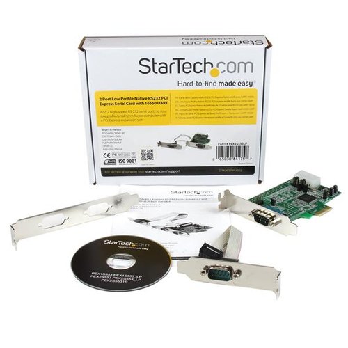 2 Port LP PCI Express Serial Card - Achat / Vente sur grosbill-pro.com - 3