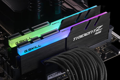 G.Skill Trident Z RGB 16Go (2x8Go) DDR4 3200MHz - Mémoire PC G.Skill sur grosbill-pro.com - 2