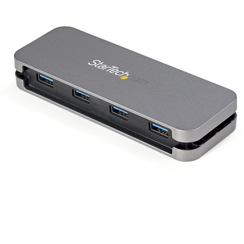 4 Port USB 3.0 Hub 5Gbps 4A - 11in Cable - Achat / Vente sur grosbill-pro.com - 1
