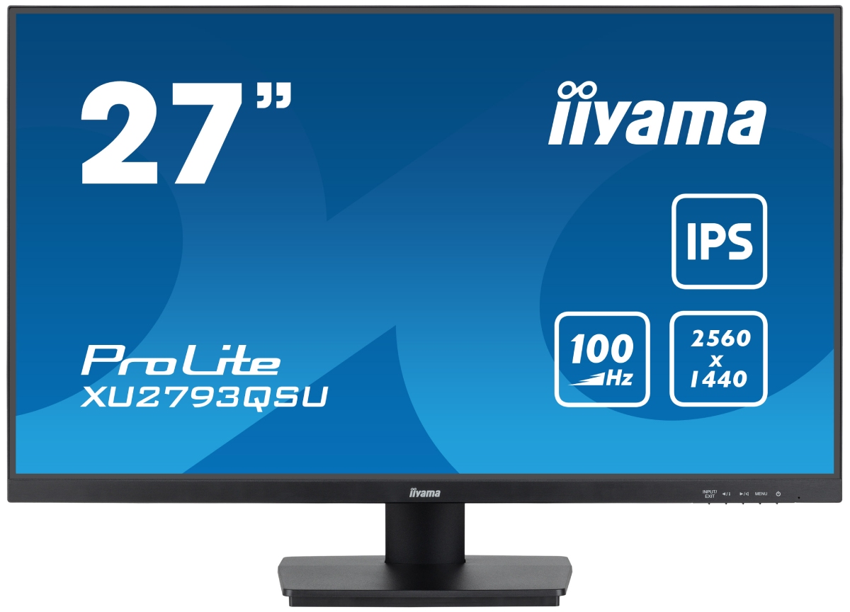 Iiyama 27"  XU2793QSU-B6 - Ecran PC Iiyama - grosbill-pro.com - 0