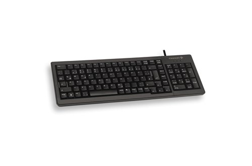 G84-5200 COMPACT KEYBOARD, Clavier filaire miniature, USB/PS2, noir, AZERTY - FR - Achat / Vente sur grosbill-pro.com - 2