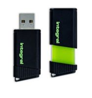 Grosbill Clé USB Integral CLE USB PULSE 128GB Verte