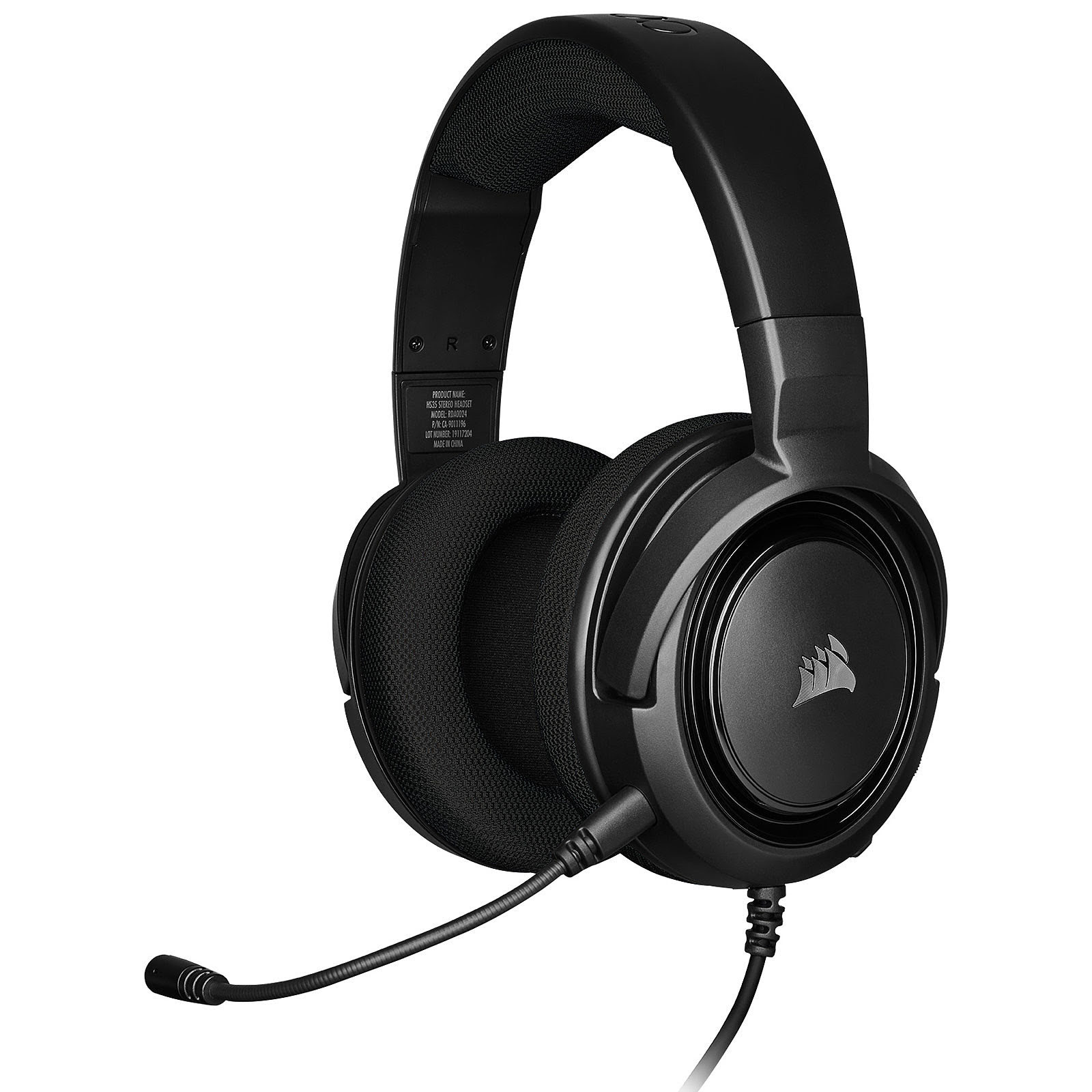 Corsair HS35 Stereo Stereo Noir - Micro-casque - grosbill-pro.com - 0