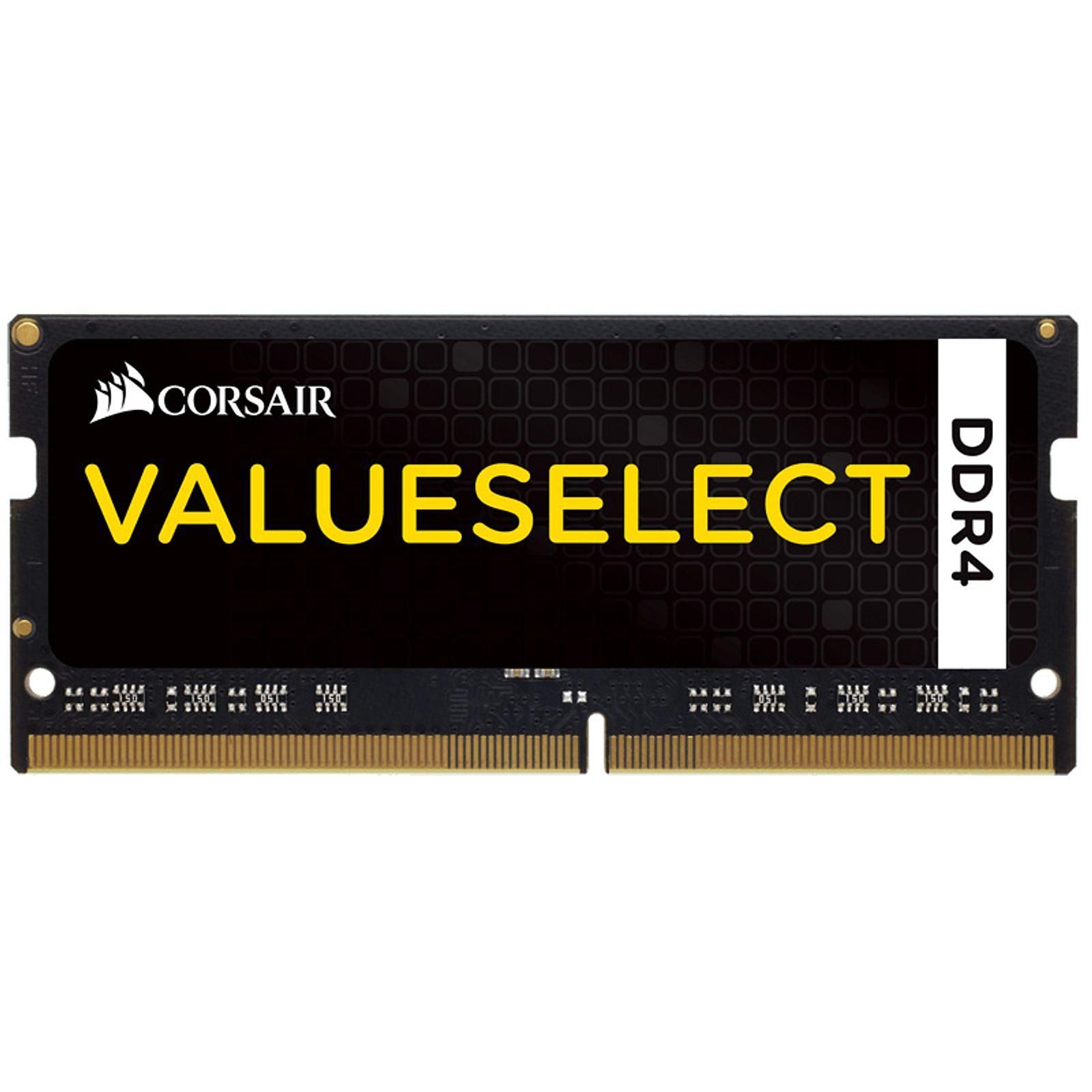 Corsair SO-DIMM 4Go DDR4 2133 CMSO4GX4M1A2133C15 - Mémoire PC portable - 1