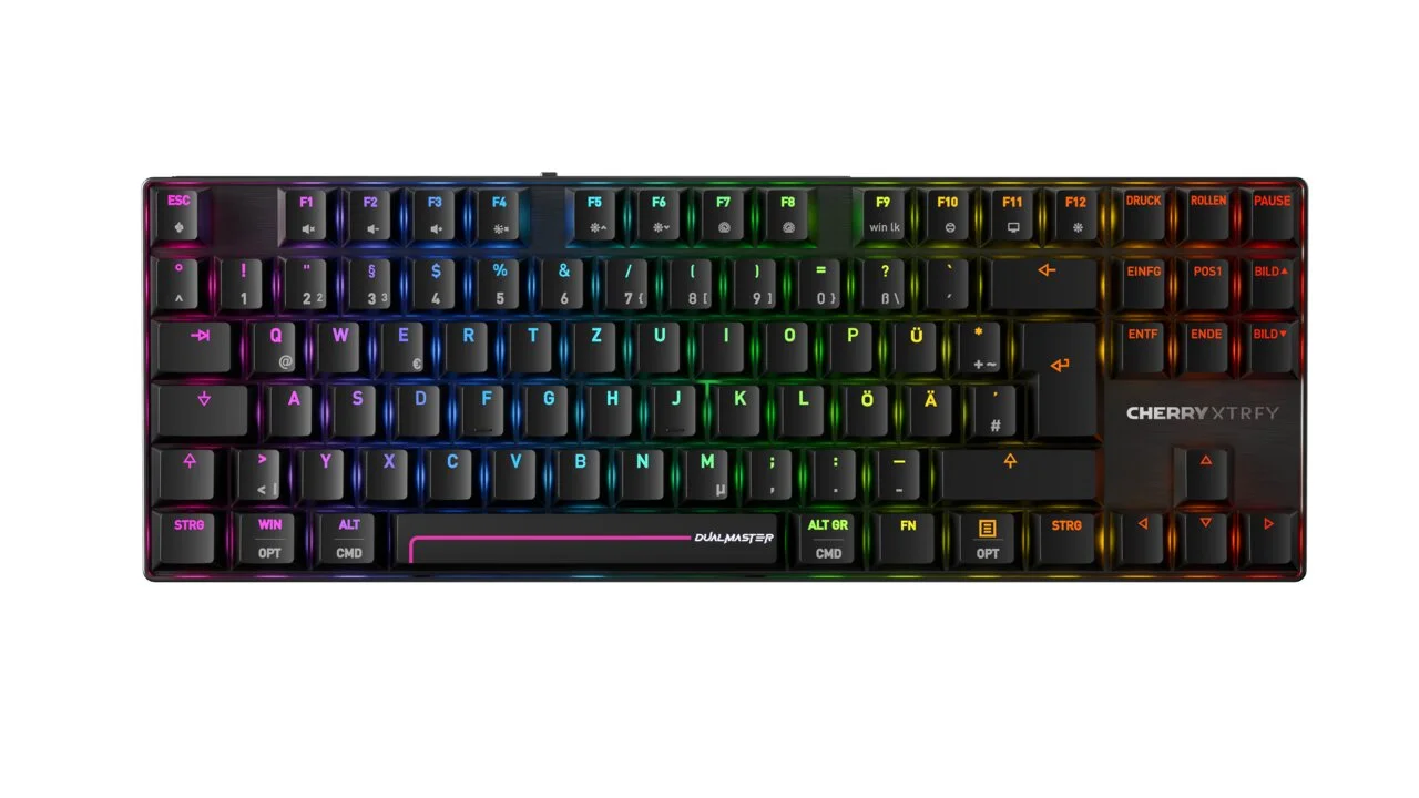 Cherry MX 8.2 Pro TMR TKL - Magnétique - Sans-Fil - RGB - Noir