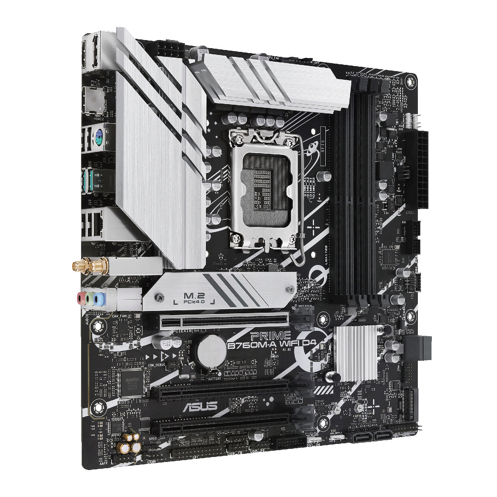 Asus PRIME B760M-A WIFI D4 Micro-ATX  - Carte mère Asus - 1