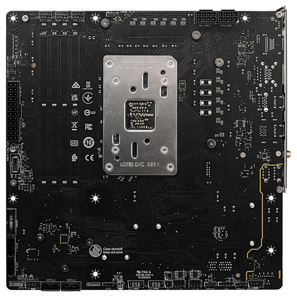 MSI B650M PROJECT ZERO Micro-ATX  - Carte mère MSI - grosbill-pro.com - 3