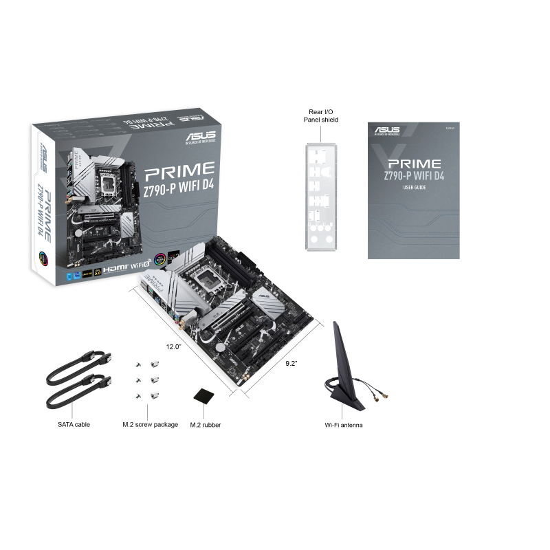 Asus PRIME Z790-P WIFI D4 OEM ATX  - Carte mère Asus - grosbill-pro.com - 3