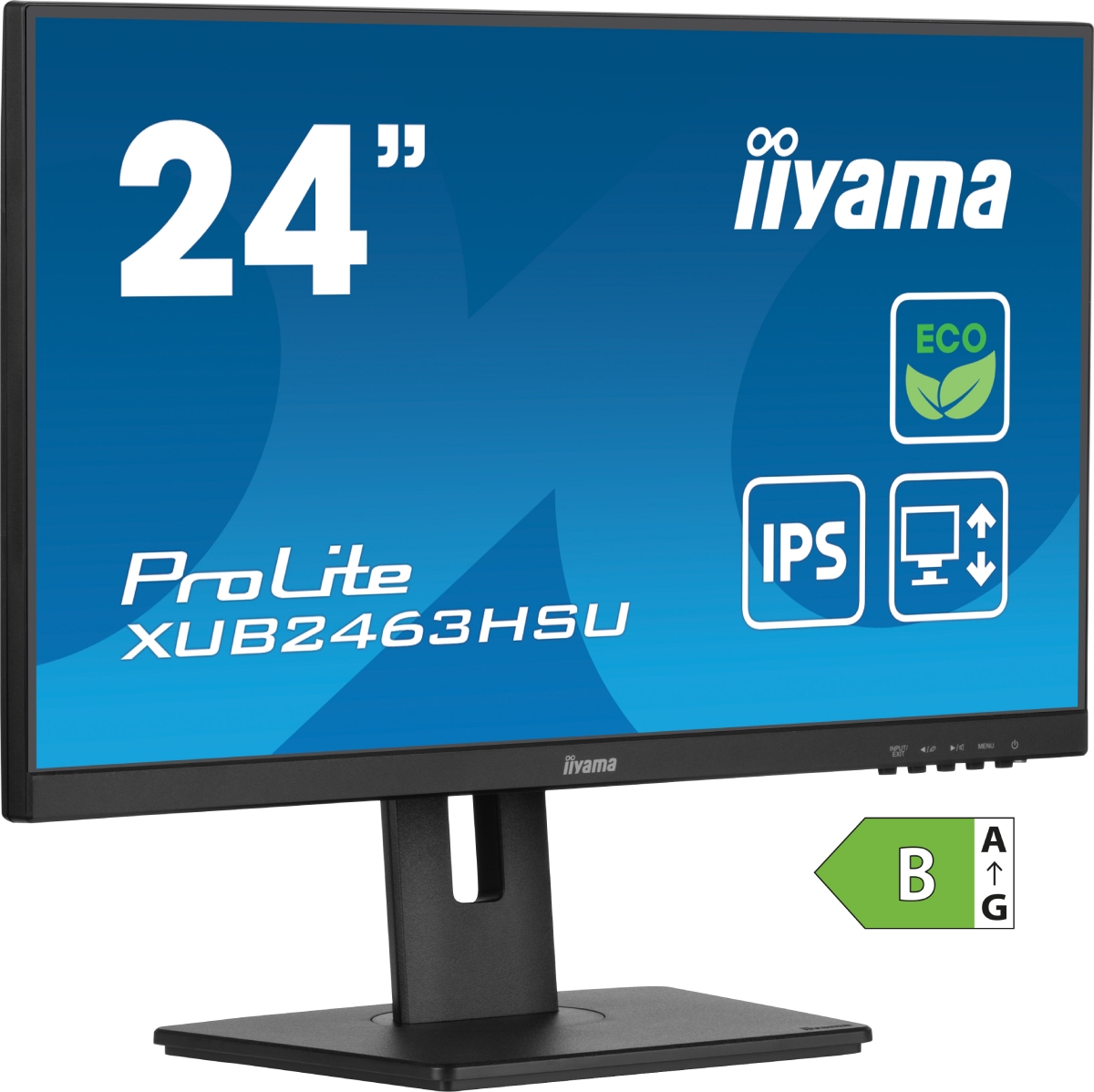 Iiyama 24"  XUB2463HSU-B1 - Ecran PC Iiyama - grosbill-pro.com - 2
