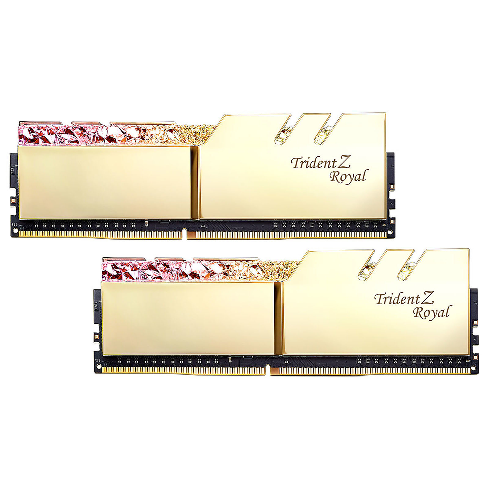 G.Skill Trident Z Royal 16Go (2x8Go) DDR4 3200MHz - Mémoire PC G.Skill sur