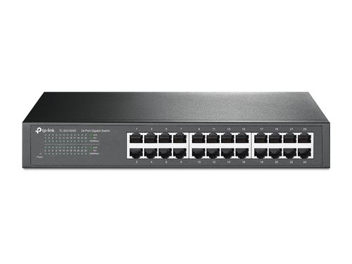 24 port Desktop/Rackmount Gigabit Switch - Achat / Vente sur grosbill-pro.com - 0