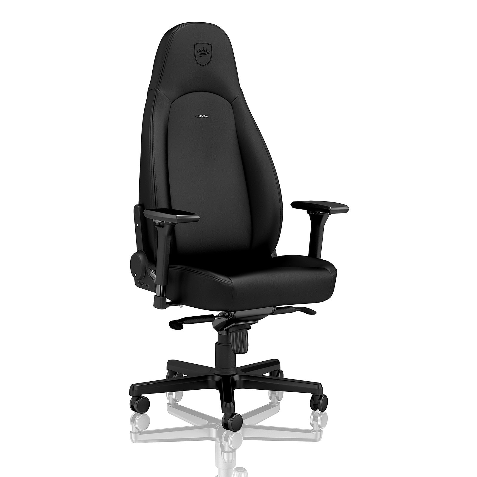 NobleChairs ICON Black Edition Noir - Siège PC Gamer - grosbill-pro.com - 0