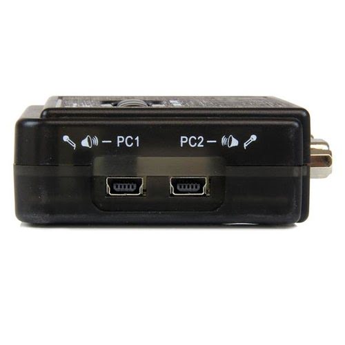 2 Port USB KVM Switch w/Audio & Cables - Achat / Vente sur grosbill-pro.com - 1
