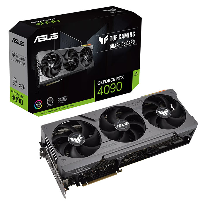 Asus TUF Gaming GeForce RTX 4090 24GB GDDR6X - Carte graphique - 0