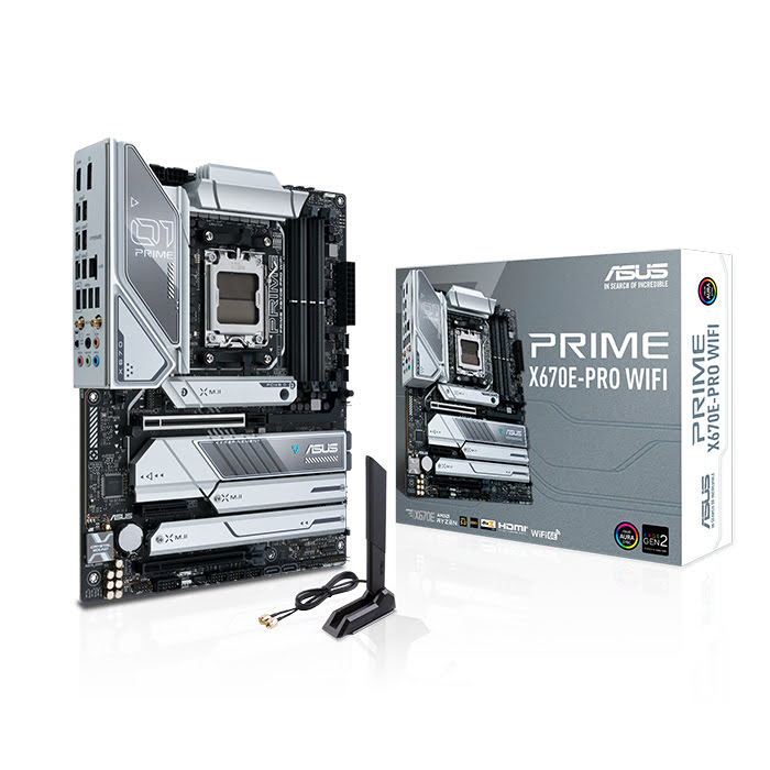 Asus PRIME X670E-PRO WIFI ATX  - Carte mère Asus - grosbill-pro.com - 0