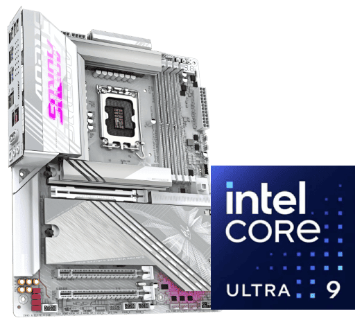Z890 A ELITE X ICE + Core Ultra 9 - 285K