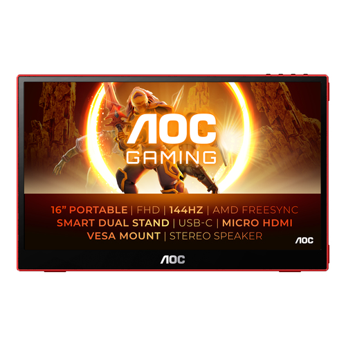  16G3 - Ecran transportable 15.6" FHD IPS 144Hz USB-C