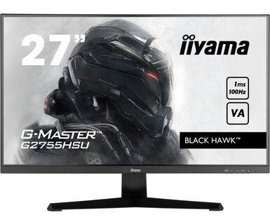 Iiyama 27"  G2755HSU-B1 - Ecran PC Iiyama - grosbill-pro.com - 0