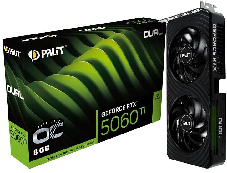 RTX 5060 Ti Dual OC 8GB GDDR7