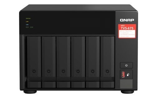 Qnap 6-Bay NAS Zhaoxin KX-U6580 8GB RAM