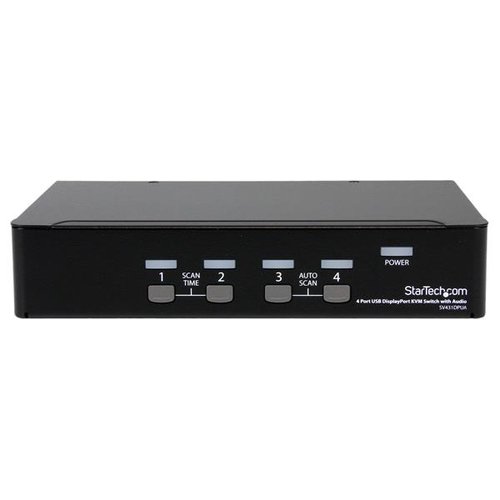 4 Port USB DisplayPort KVM Switch - Achat / Vente sur grosbill-pro.com - 1