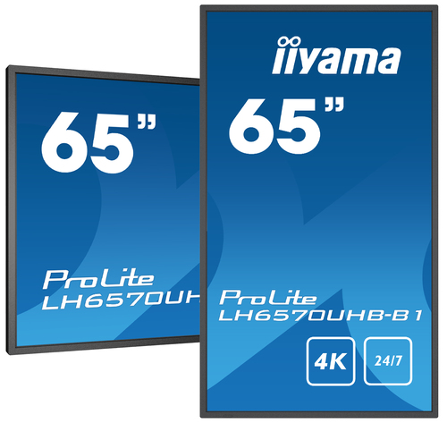 Iiyama LH6570UHB-B1 (LH6570UHB-B1) - Achat / Vente Affichage dynamique sur grosbill-pro.com - 4