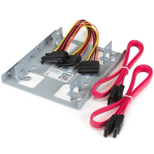 Dual 2.5 SATA HDD to 3.5 Mount Bracket - Achat / Vente sur grosbill-pro.com - 0