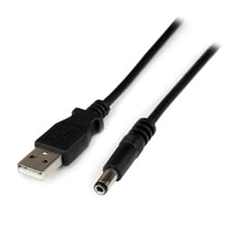 Grosbill Connectique PC StarTech Câble USB2.0 vers connecteur annulaire N 5 V CC