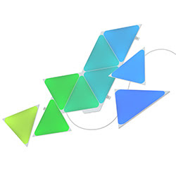 Grosbill Objet connecté / Domotique Nanoleaf Shapes Triangles Starter Kit - 9 Pièces