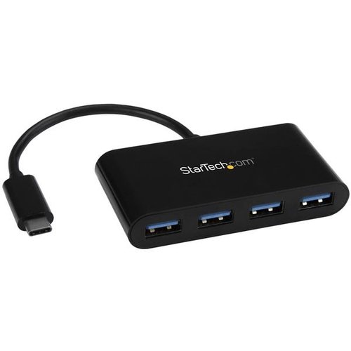 Grosbill Switch StarTech 4 Port USB C Hub - C to A - USB 3.0 Hub