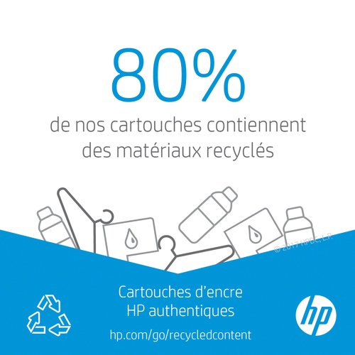 HP 912XL Cartouche d'encre cyan authentique, grande capacité - HP Store  France