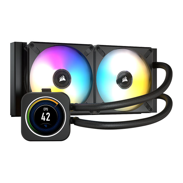 Corsair iCUE H100i ELITE LCD Liquid 2x120 CW9060061WW Watercooling