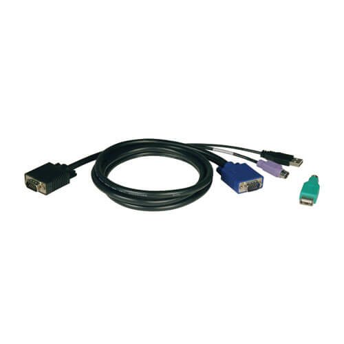 1.83 M USB/PS/2 KVM SWITCH CBL - Achat / Vente sur grosbill-pro.com - 0