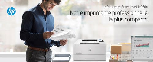 Imprimante HP  LaserJet Enterprise M406dn Printer   (3PZ15A#B19) - 7