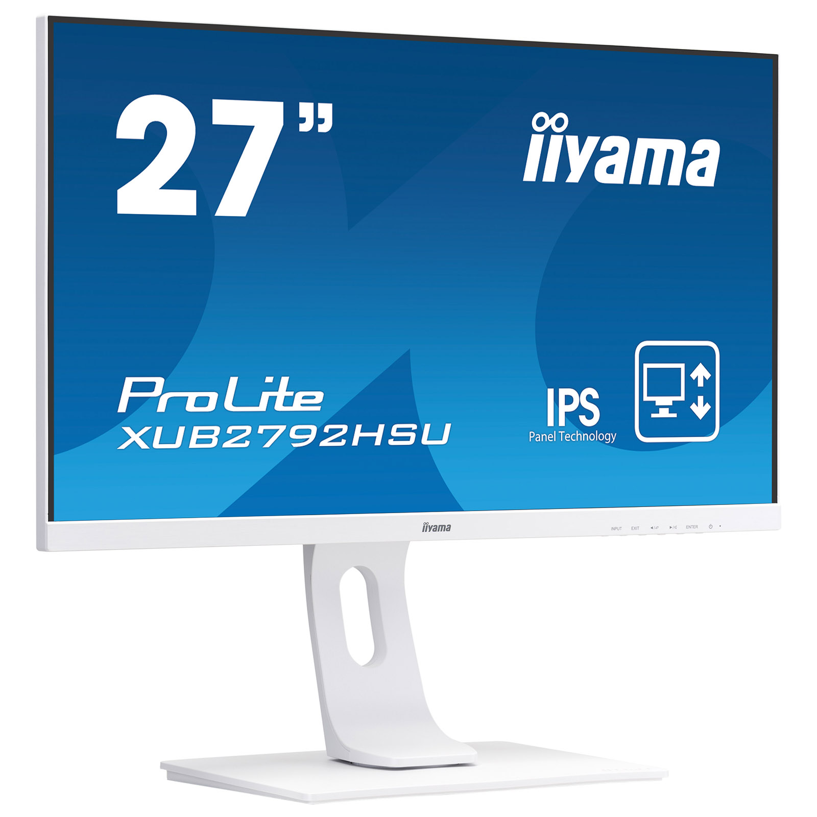 Iiyama 27"  XUB2792HSU-W1 -- - Ecran PC Iiyama - grosbill-pro.com - 2