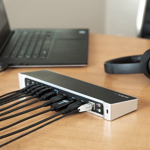 Triple-Video Docking Station for Laptops - Achat / Vente sur grosbill-pro.com - 4