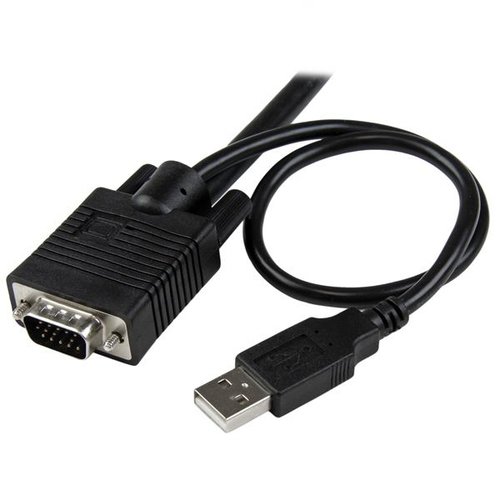 2 Port USB VGA Cable KVM Switch - Achat / Vente sur grosbill-pro.com - 3